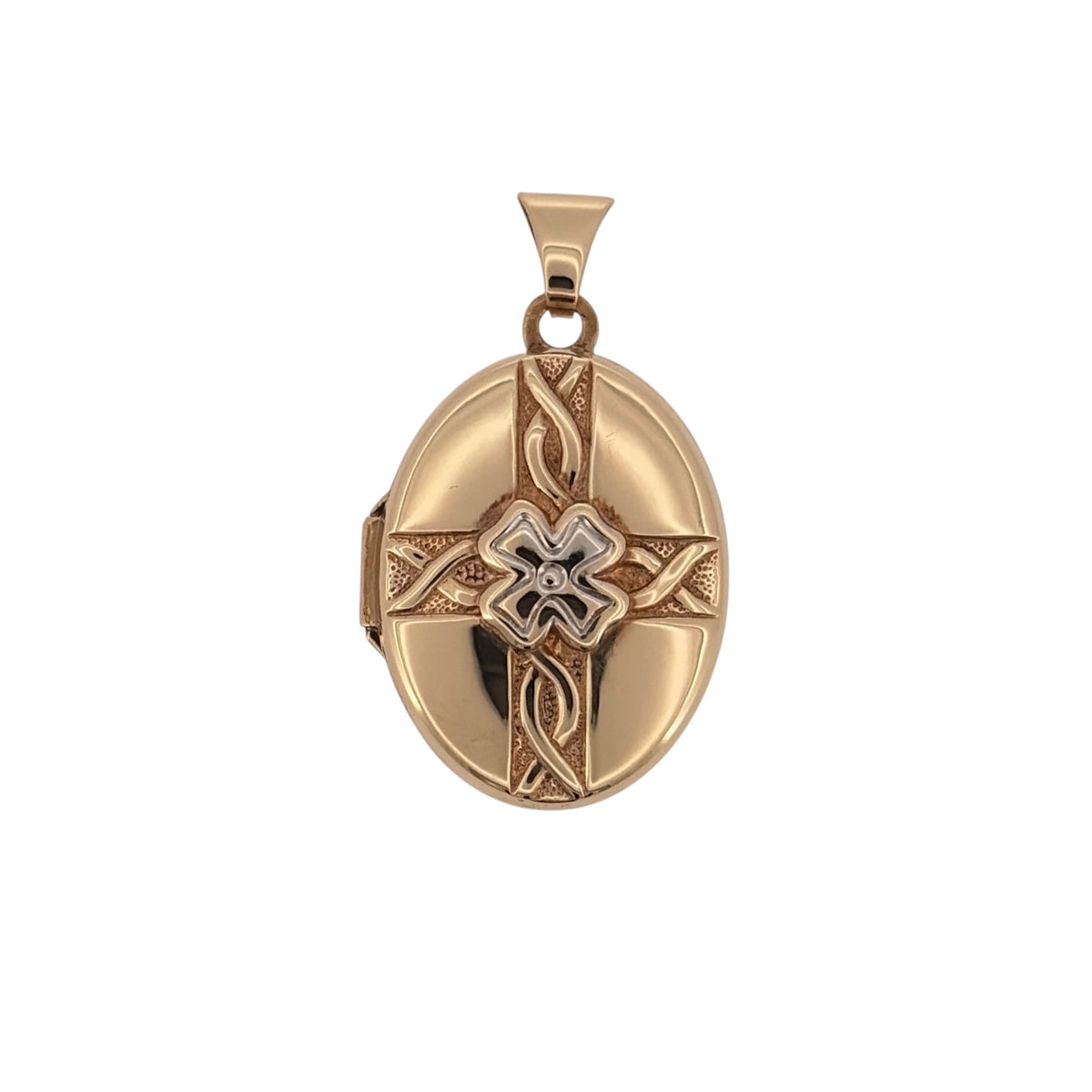 9ct Gold Best Friend Oval Locket