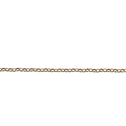 9ct Gold 15" Belcher Chain