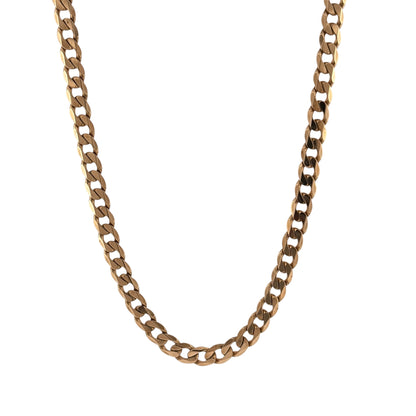 9ct Gold 20" Curb Chain