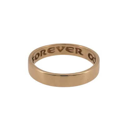 9ct Welsh Gold 5mm Wedding Band Ring