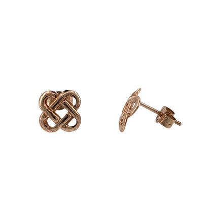 9ct Gold Celtic Knot Stud Earrings