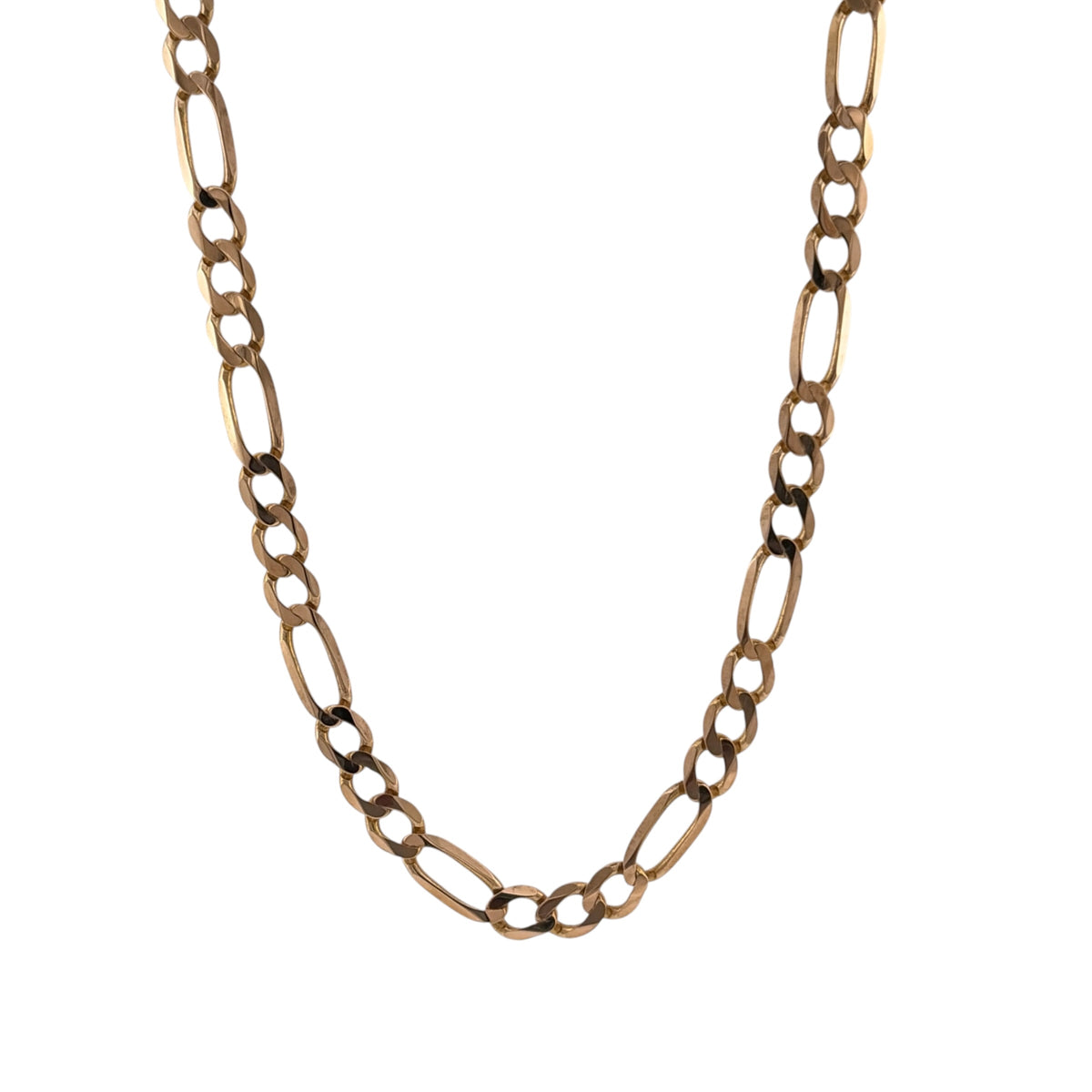 9ct Gold 19" Figaro Chain