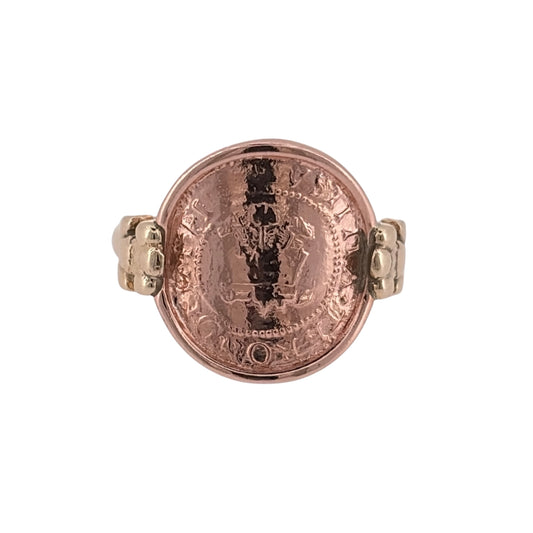 9ct Gold Clogau Coin Ring