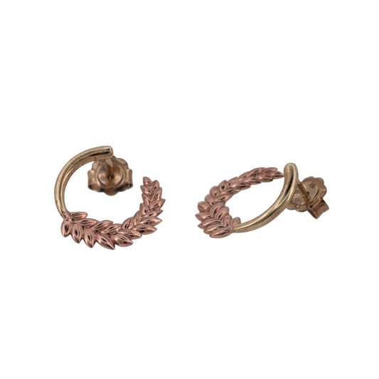9ct Gold Clogau Lilibet Hoop Stud Earrings