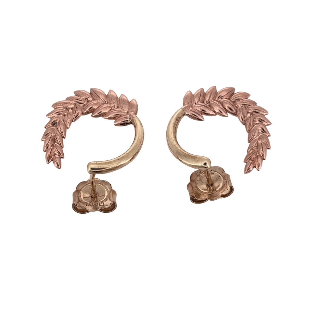 9ct Gold Clogau Lilibet Hoop Stud Earrings