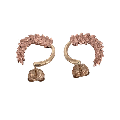 9ct Gold Clogau Lilibet Hoop Stud Earrings