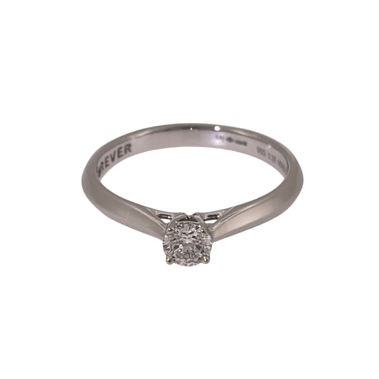 Platinum & Diamond Solitaire Ring