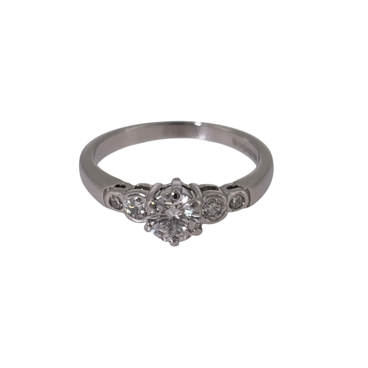 Platinum & Diamond Solitaire Ring