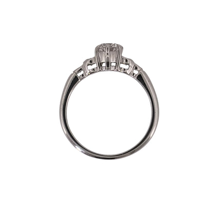 Platinum & Diamond Solitaire Ring