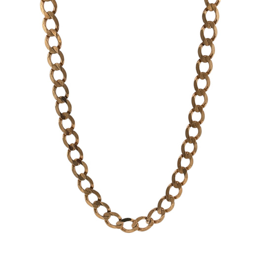 9ct Gold 24" Curb Chain