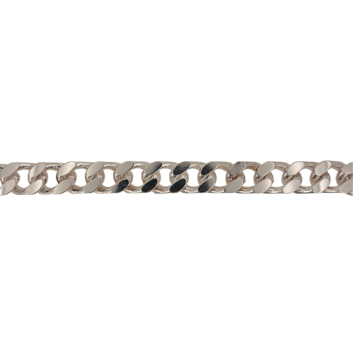925 Silver 9" Curb Bracelet
