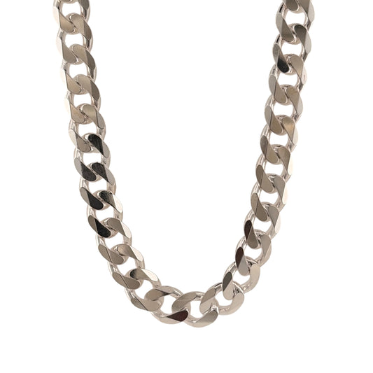 925 Silver 20" Curb Chain