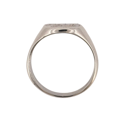 925 Silver Welsh Dragon Square Signet Ring