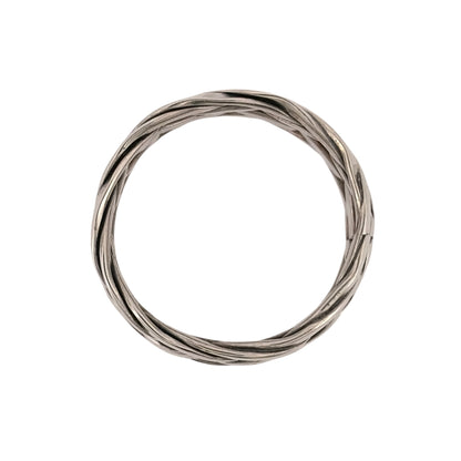 925 Silver Celtic Woven Band Ring