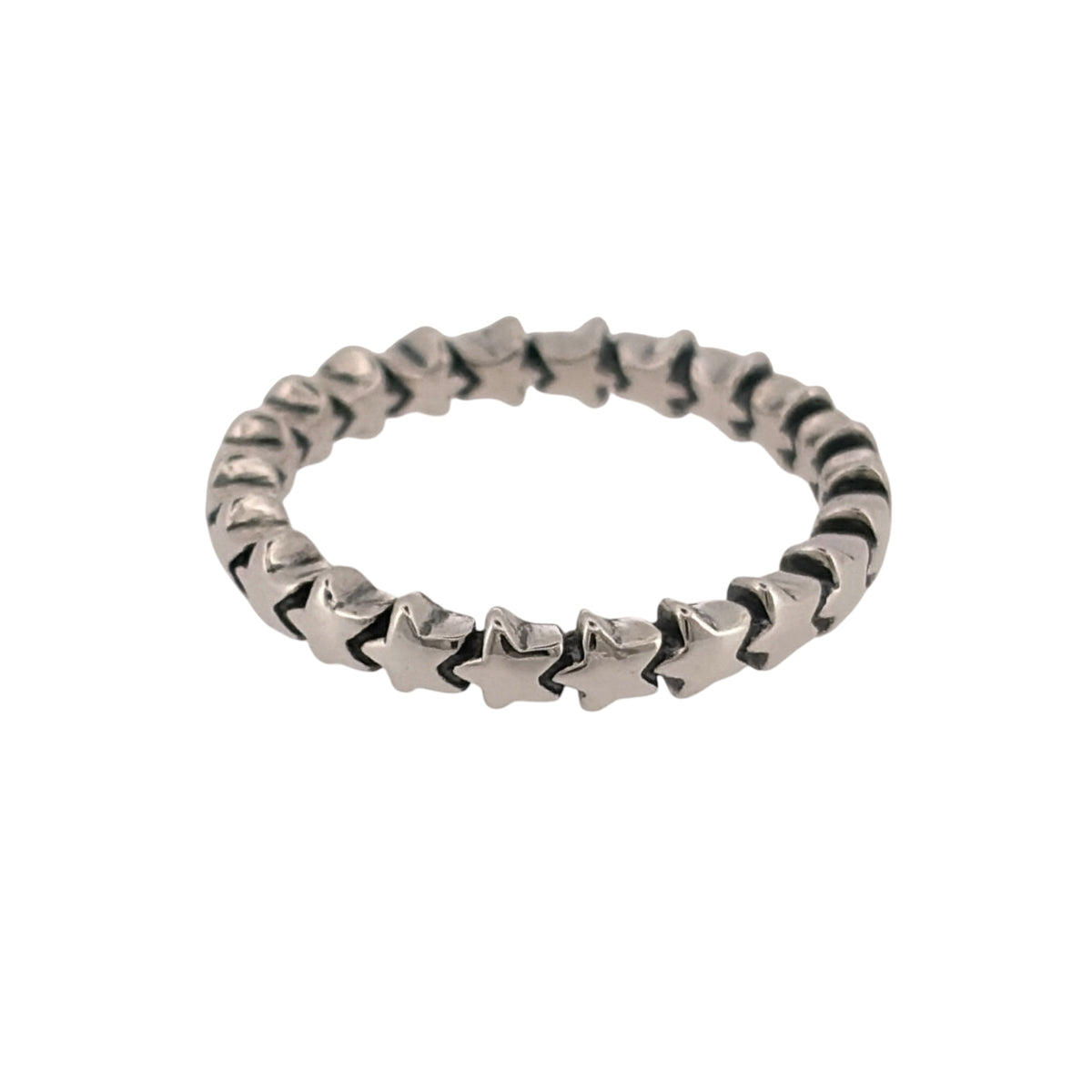 925 Silver Pandora Star Band Ring