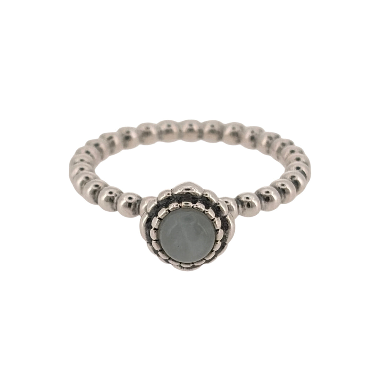 925 Silver Pandora Moonstone Ring