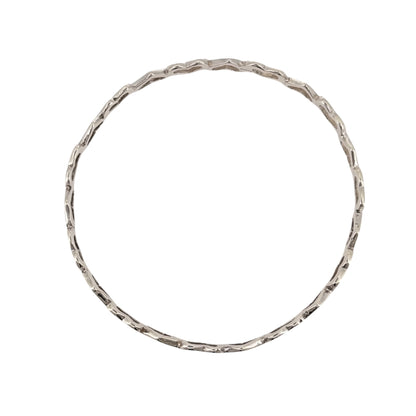 925 Silver Heart Bangle