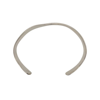 925 Silver Wave Cuff Bangle