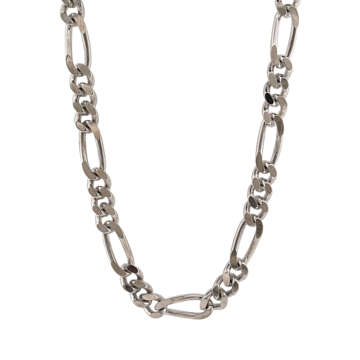 925 Silver 22" Figaro Chain