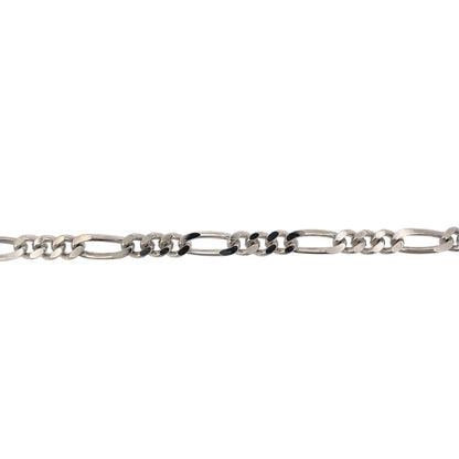 925 Silver 22" Figaro Chain