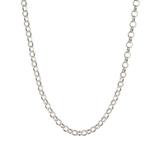 New 925 Silver Belcher Chain