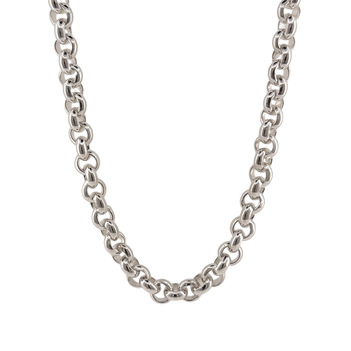 New 925 Silver Belcher Chain