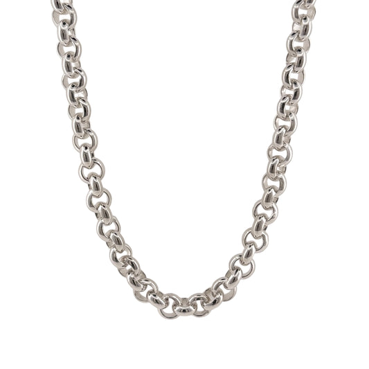 New 925 Silver Belcher Chain