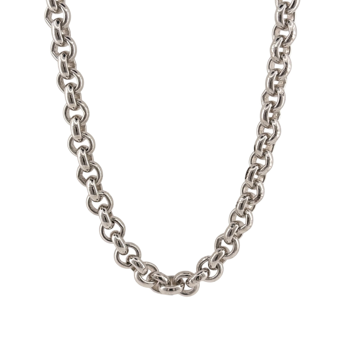 New 925 Silver Belcher Chain