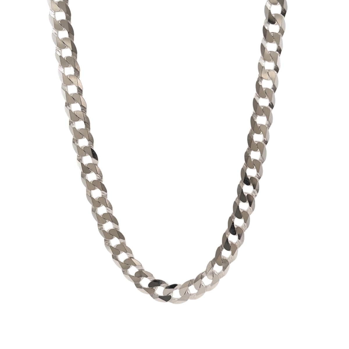 New 925 Silver 24" Curb Chain