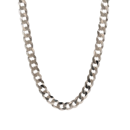 New 925 Silver Curb Chain
