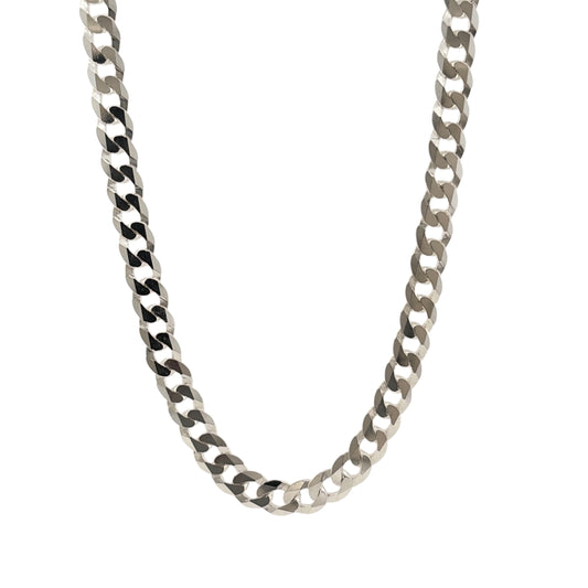 New 925 Silver Curb Chain