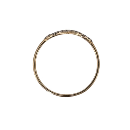 10ct Gold & Diamond Infinity Ring