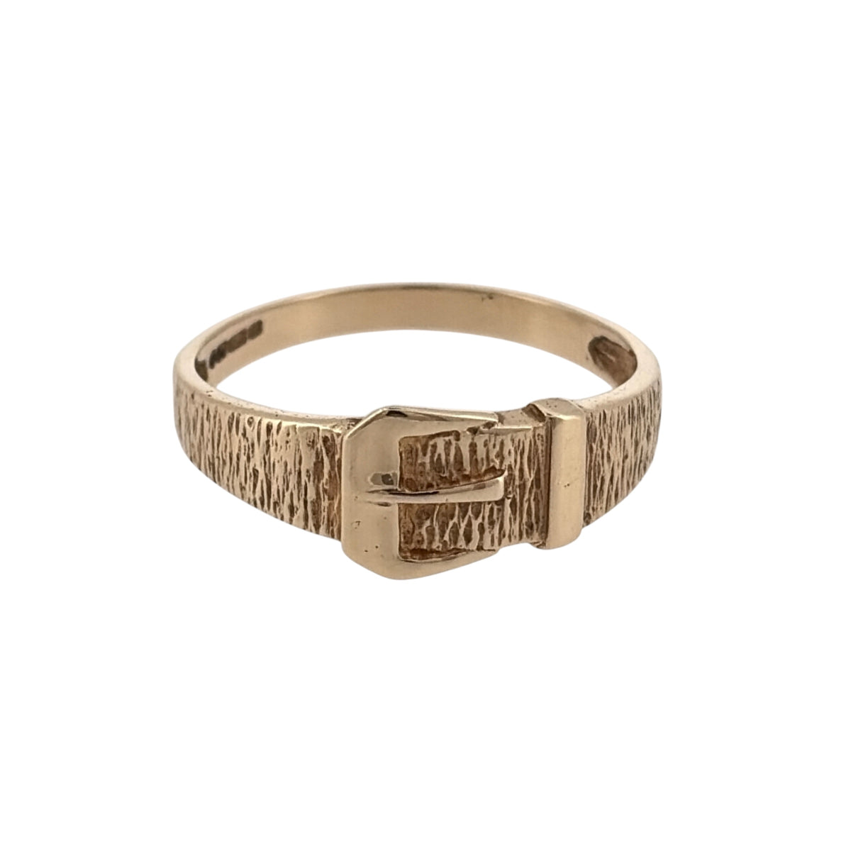 9ct Gold Buckle Ring