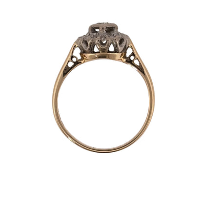 18ct Gold & Diamond Cluster Ring