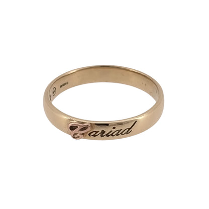 9ct Gold Clogau Cariad Band Ring