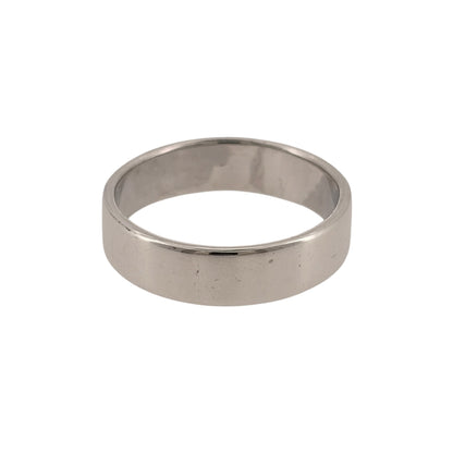 925 Silver 6mm Flat Band Ring