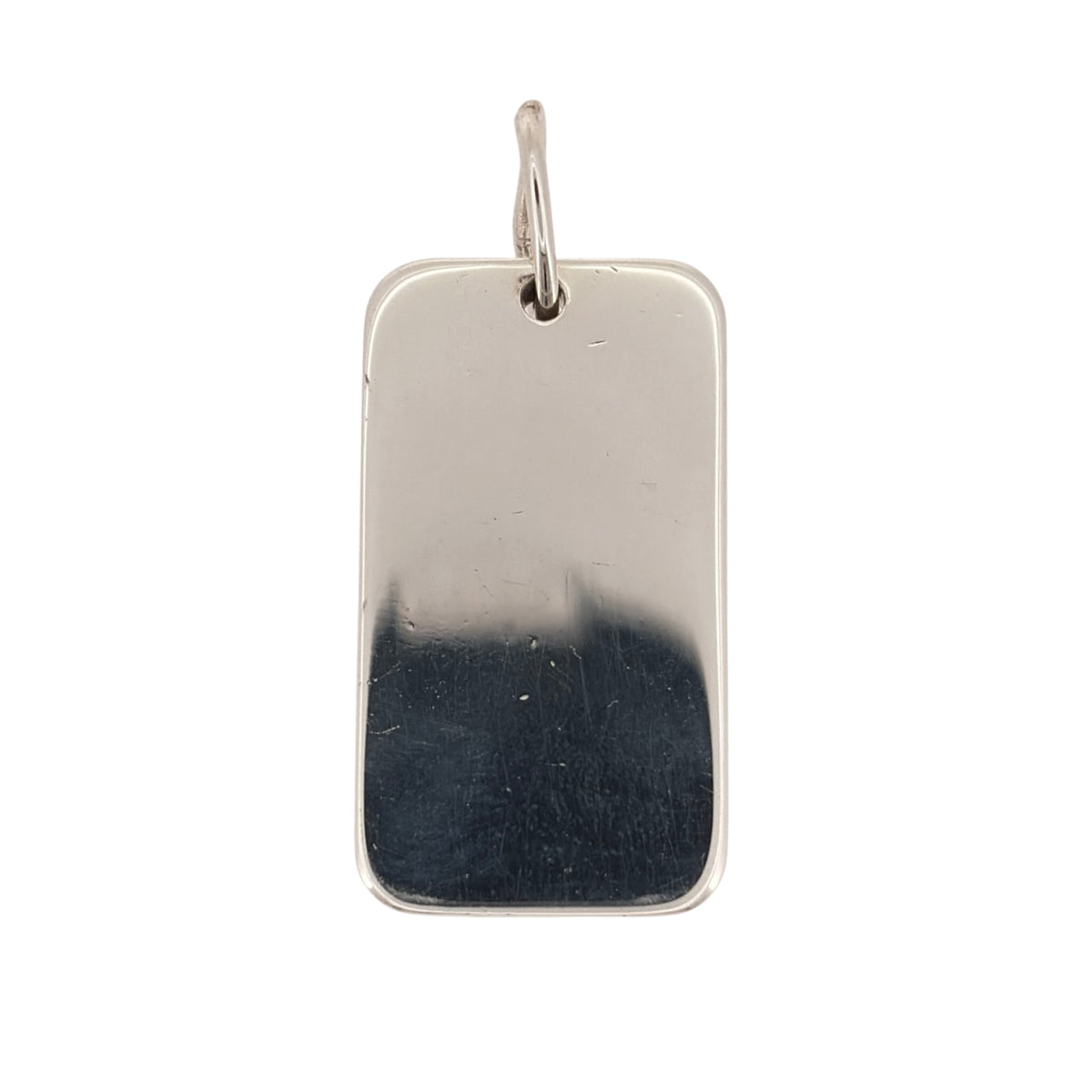 Add a substantial piece to your jewellery collection with this pre-owned 925 sterling silver solid rectangle ingot pendant, featuring a classic rectangular design and a weight of 31 grams.

Design: The pendant features a traditional rectangular ingot shape, creating a bold and timeless appearance.
Material: Made from solid 925 sterling silver, offering a classic silver finish.
