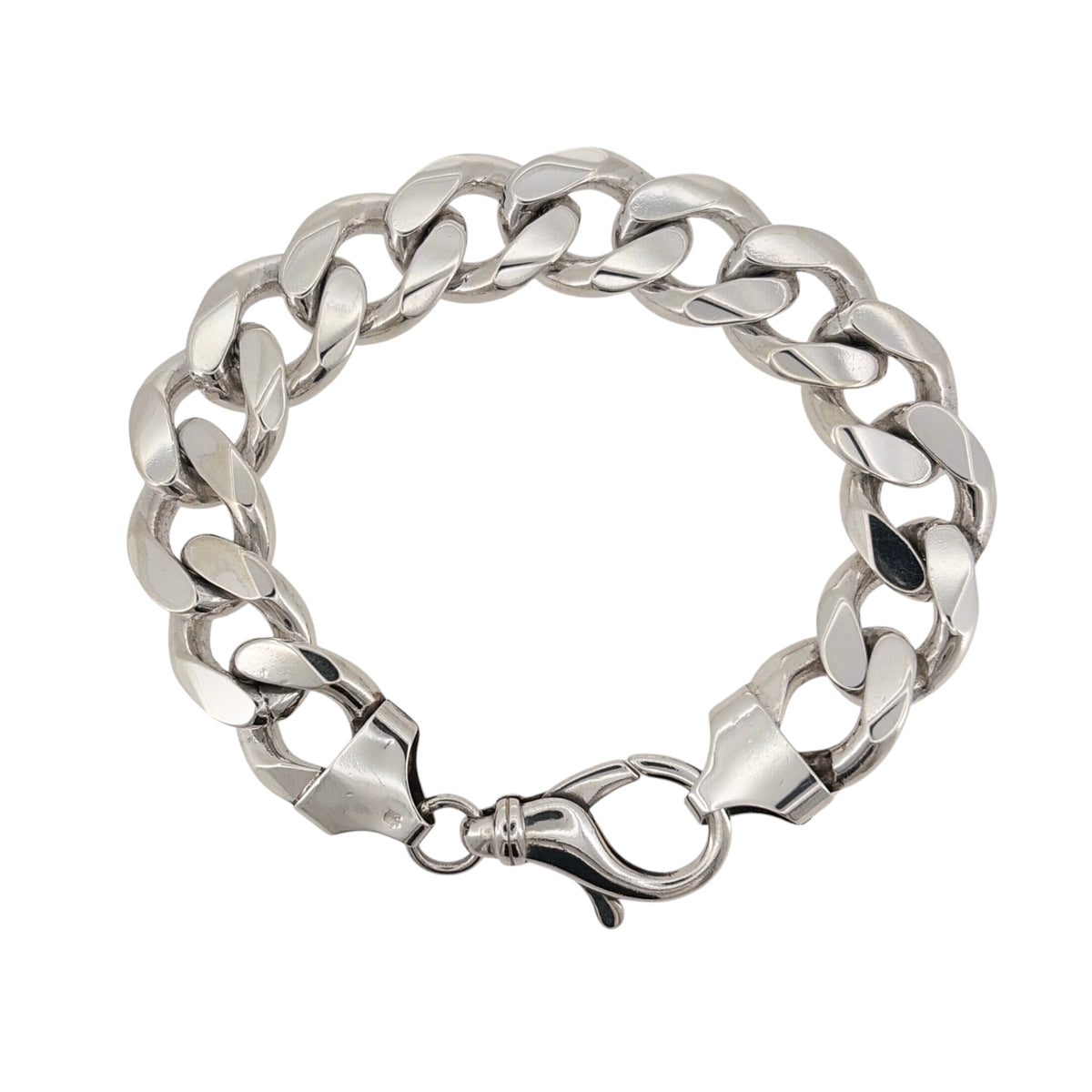 925 Silver 9" Curb Bracelet