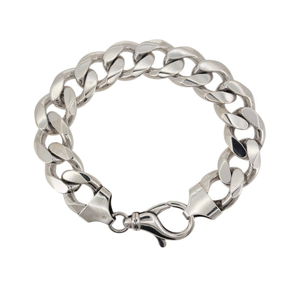 925 Silver 9" Curb Bracelet