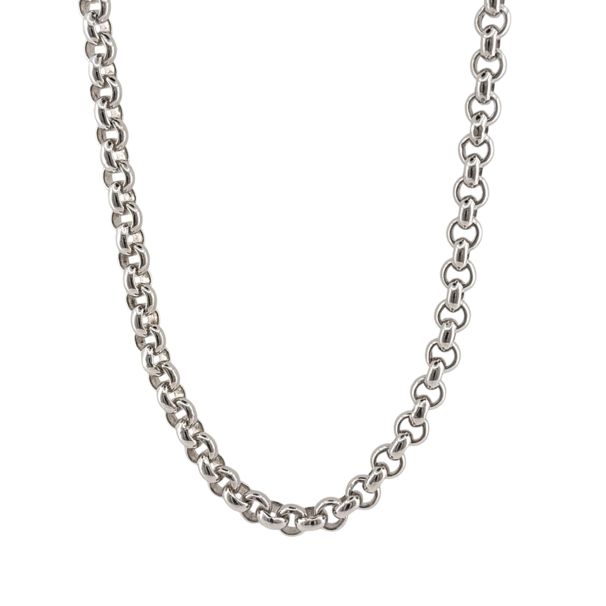 925 Silver 22" Belcher Chain