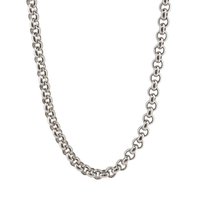 925 Silver 22" Belcher Chain