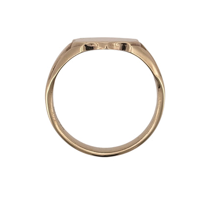 9ct Gold Shield Signet Ring