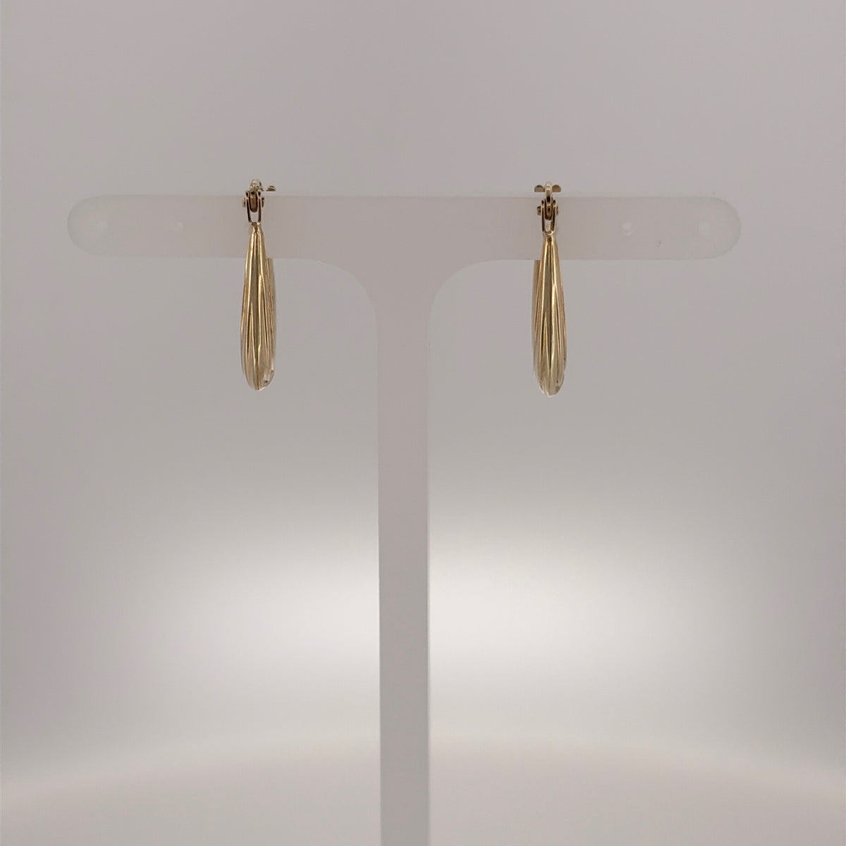 9ct Gold Handbag Creole Earrings