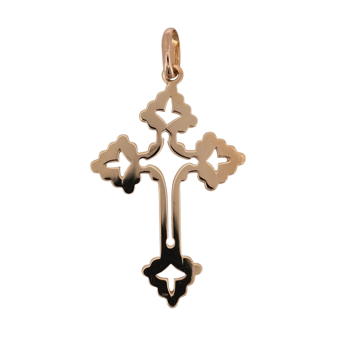 9ct Gold Fancy Cross Pendant