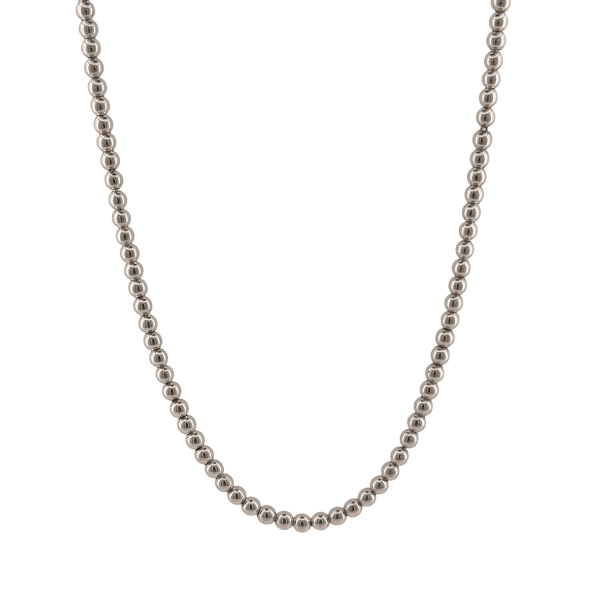 925 Silver 16" -18' Ball Link Chain