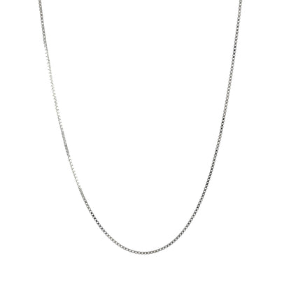 925 Silver 18" Box Chain