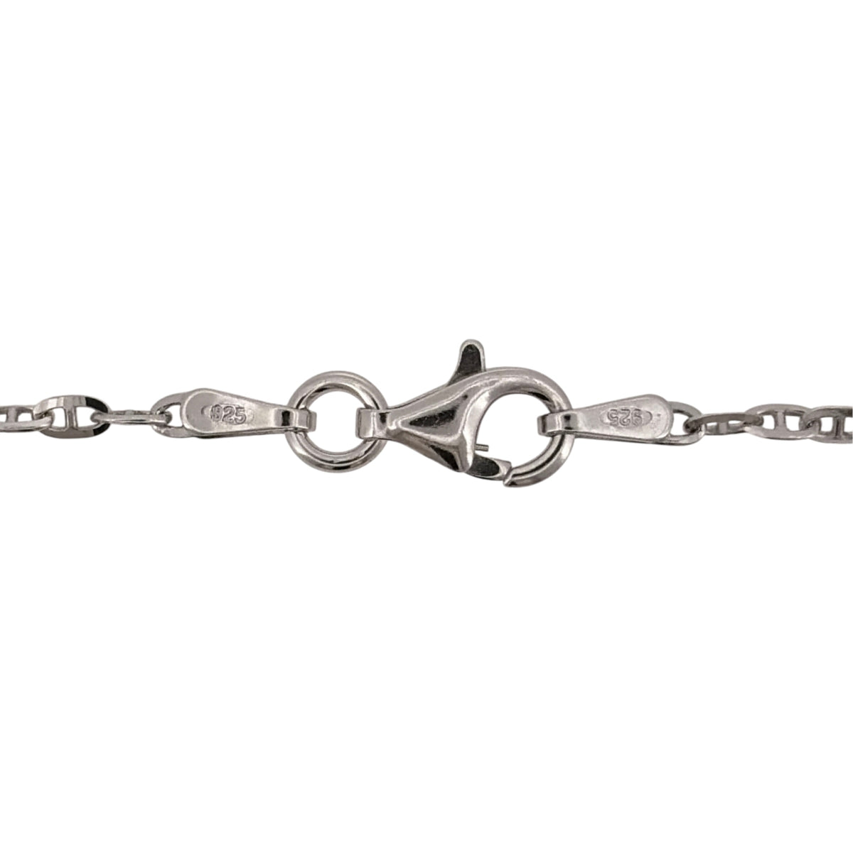 New 925 Silver 18" Anchor Chain with the weight 2.80 grams and link width 2mm