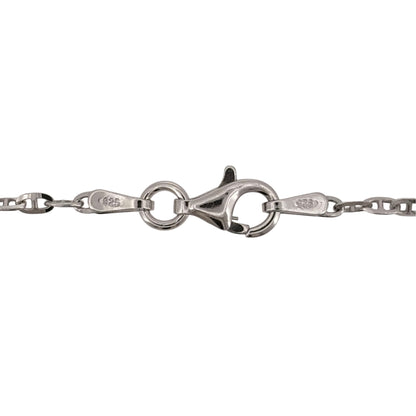New 925 Silver 18" Anchor Chain with the weight 2.80 grams and link width 2mm