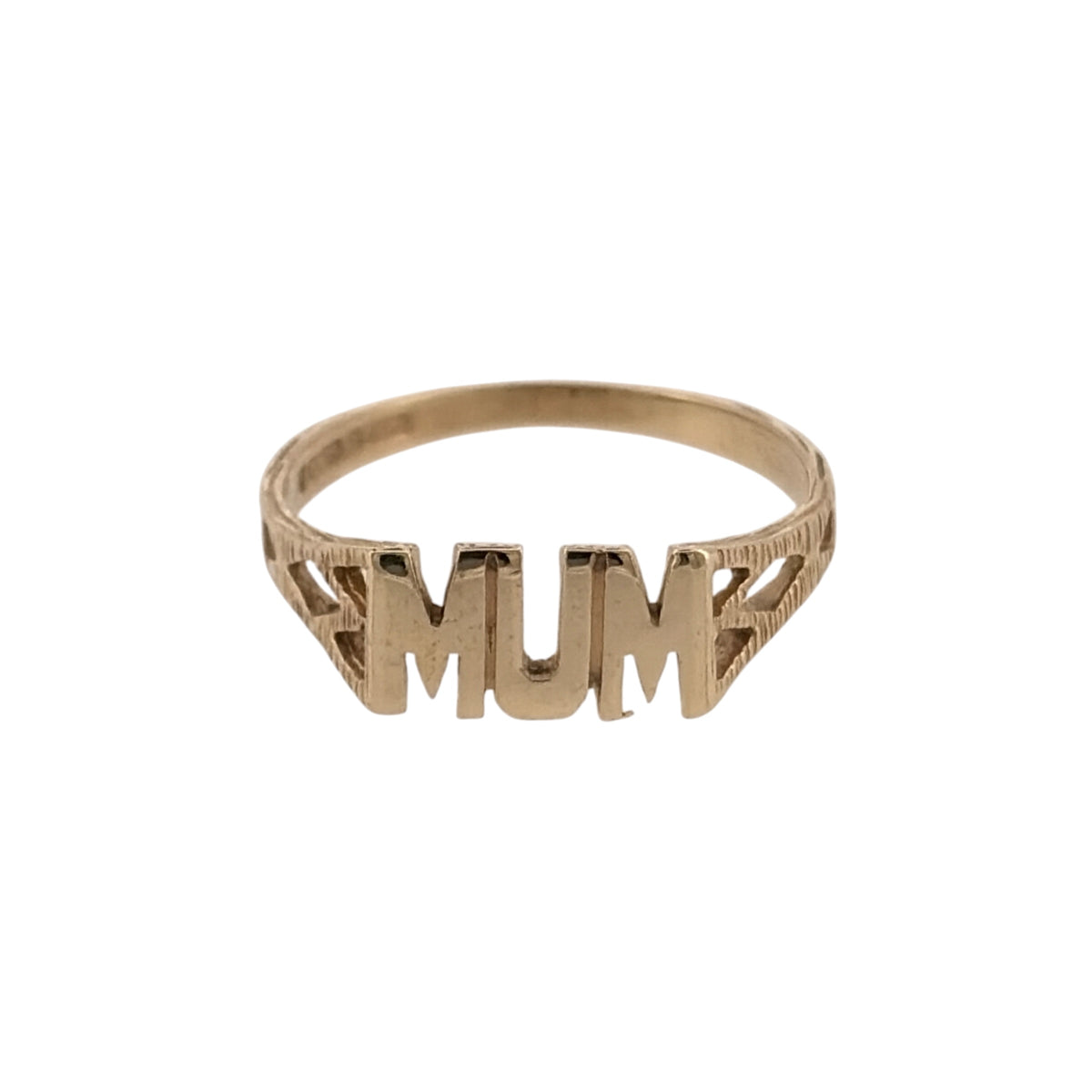 9ct Gold Mum Ring