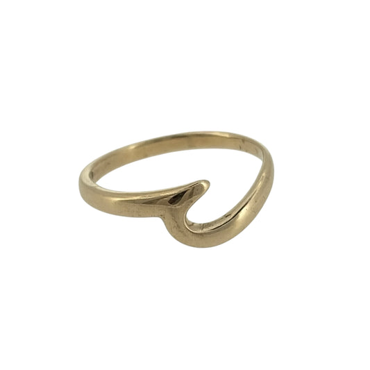 9ct Gold Wave Ring